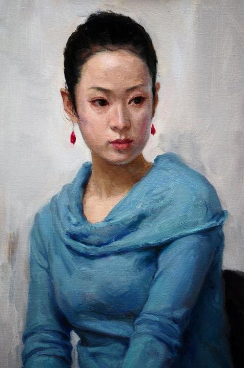 人物肖像油画示范视频,从视频中学绘人物肖像的技巧与精髓